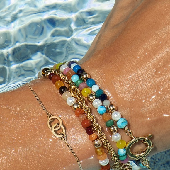 Aurate Mini & Me Connection Slider Bracelet - Picture 4 of 9